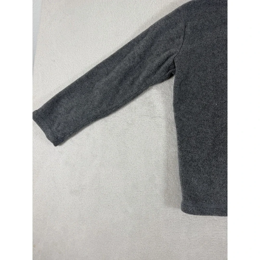 The Childrens Place Boys Gray Microfleece Half Zip Pullover Jacket Size 5T